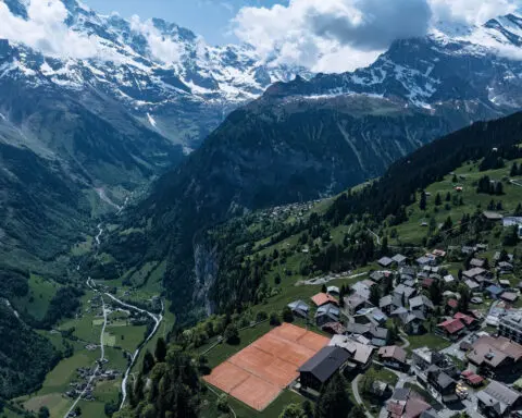 Awe-inspiring images of the world’s most remarkable tennis courts