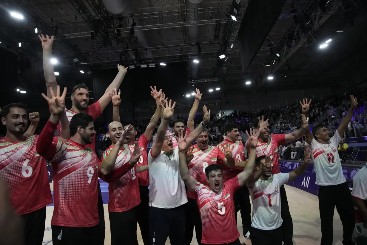 Paris Paralympics Sitting Volleyball