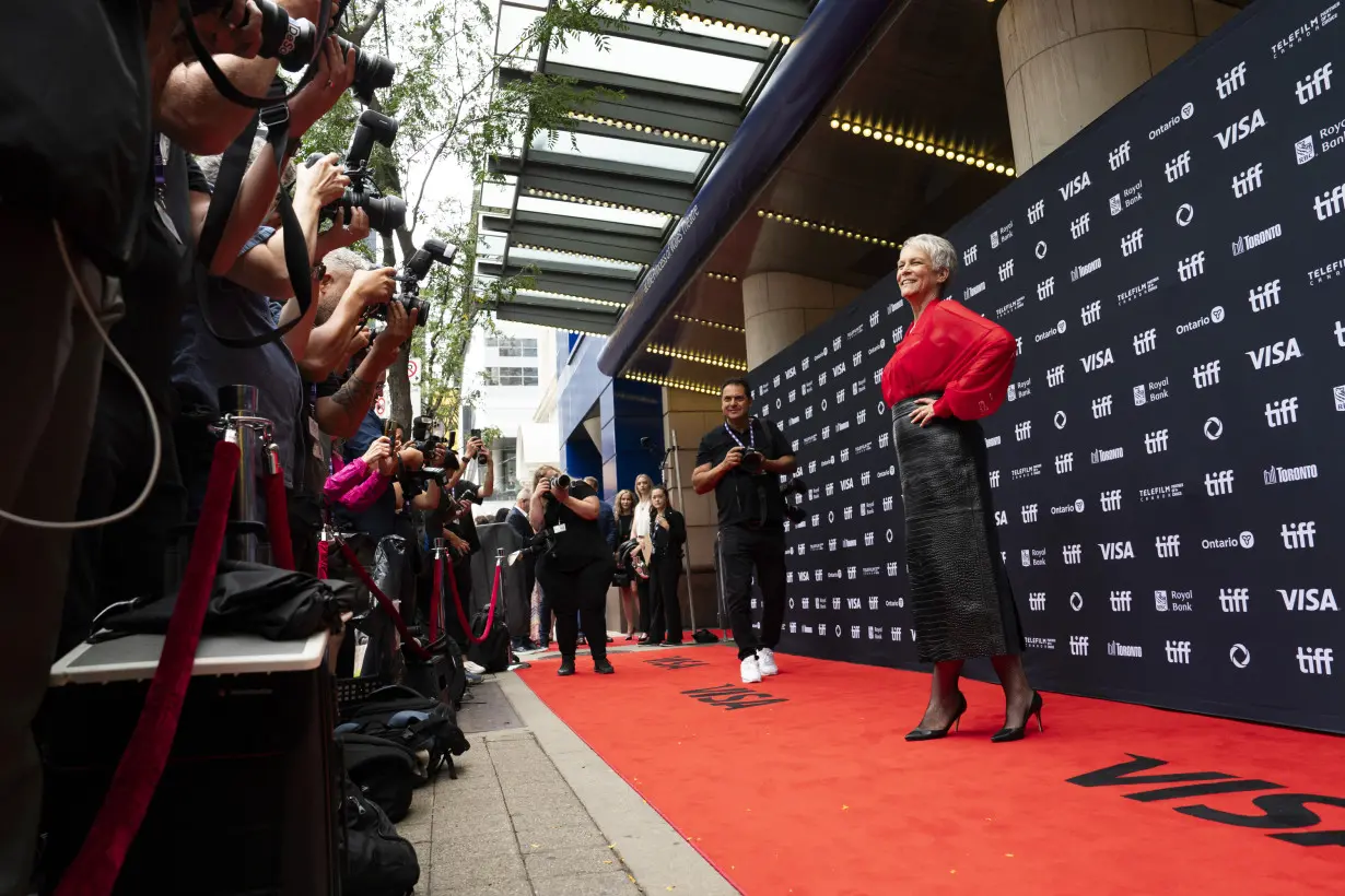 Pamela Anderson takes a bow at TIFF for 'The Last Showgirl'