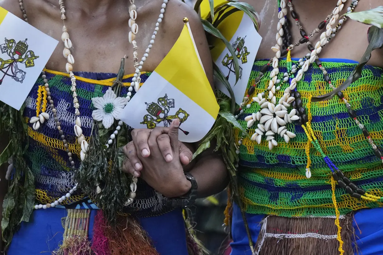 Pope urges church in Papua New Guinea to be close to women after hearing of sorcery 'superstitions'