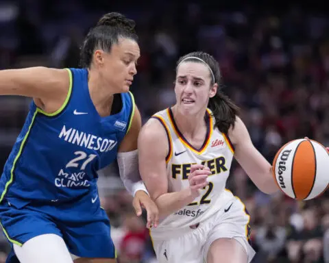 Napheesa Collier scores 26 and Lynx overcome Caitlin Clark's 25-point night for 99-88 win over Fever