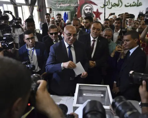 Algeria's 78-year-old president is expected to breeze to a second term in election