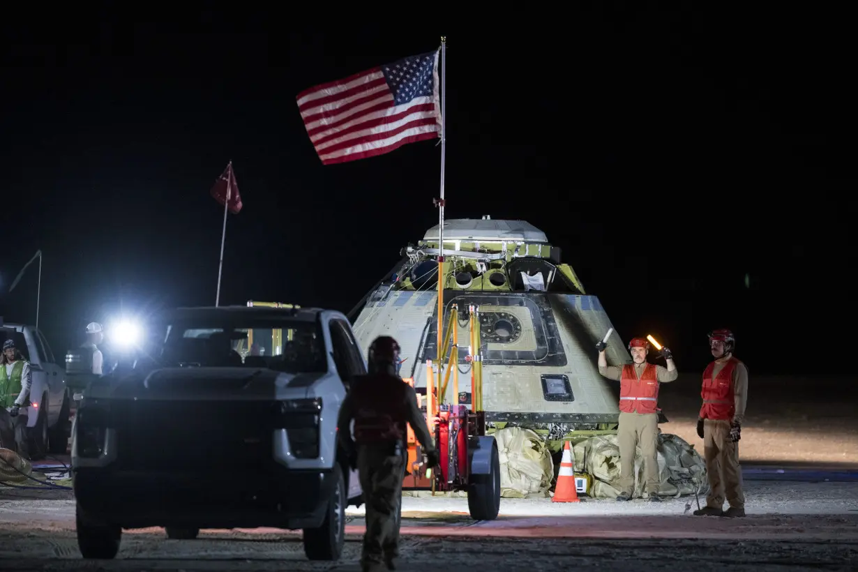 Two astronauts are left behind in space as Boeing's troubled capsule returns to Earth empty