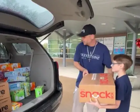 A dad tackles student hunger one snack at a time