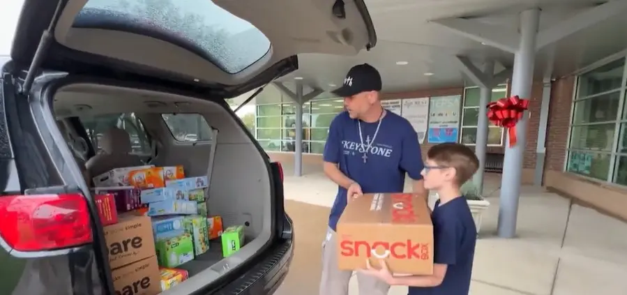 A dad tackles student hunger one snack at a time