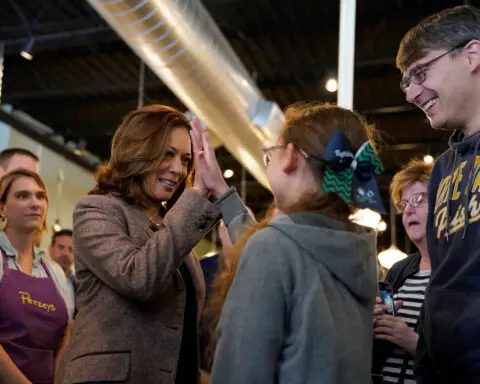 Harris says Dick, Liz Cheney put country above party with endorsements