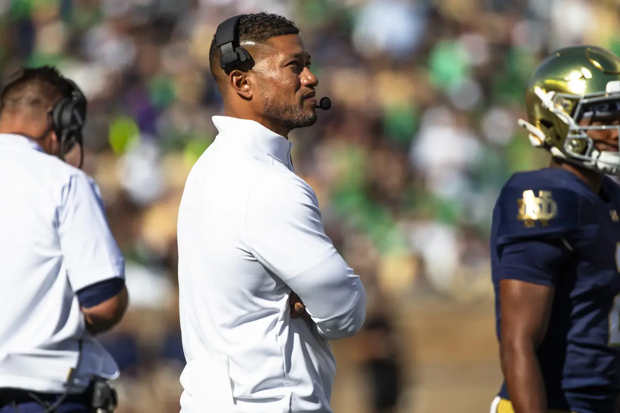 3 years in at Notre Dame, Marcus Freeman is again explaining a stunning loss