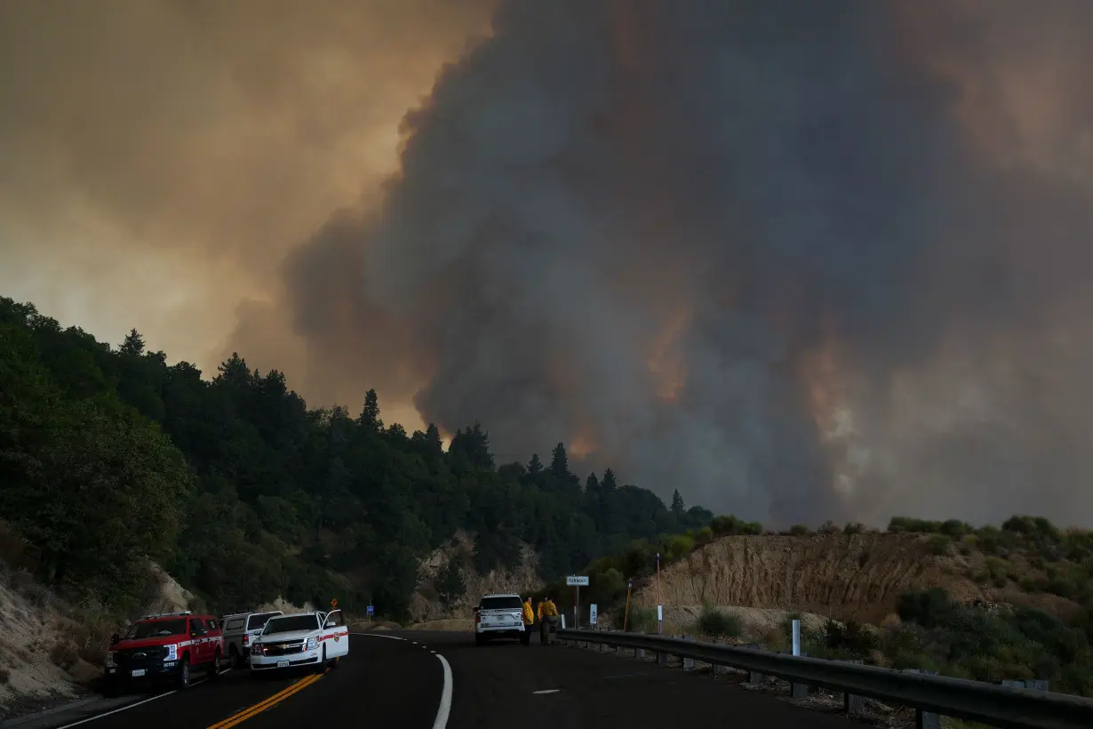 Southern California wildfire burns so intensely that it creates its own weather as it spreads, forcing evacuations