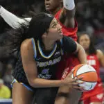 Chicago Sky rookie Angel Reese out for the rest of the WNBA season due to a wrist injury