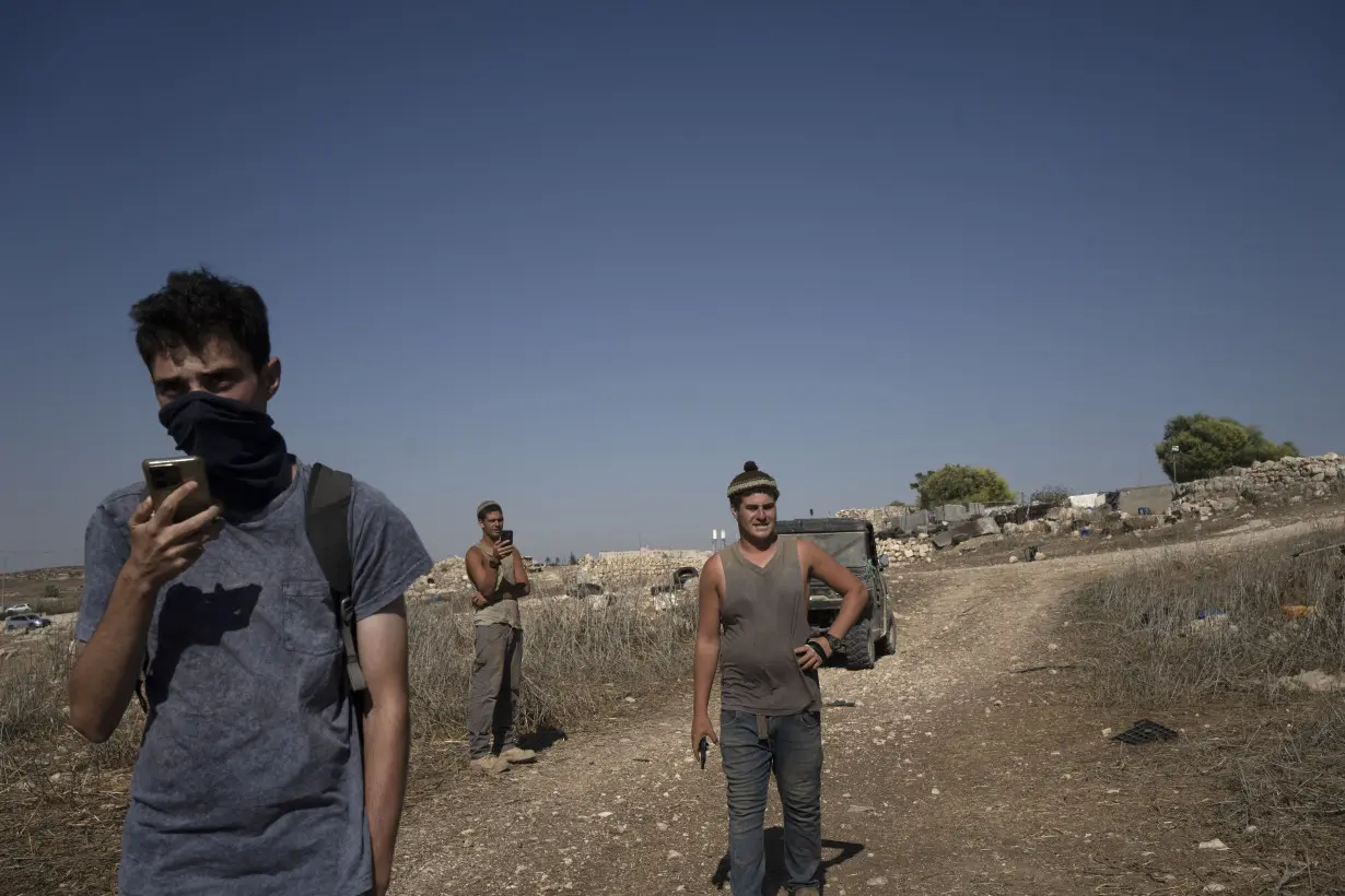 Chased away by Israeli settlers, these Palestinians returned to a village in ruins