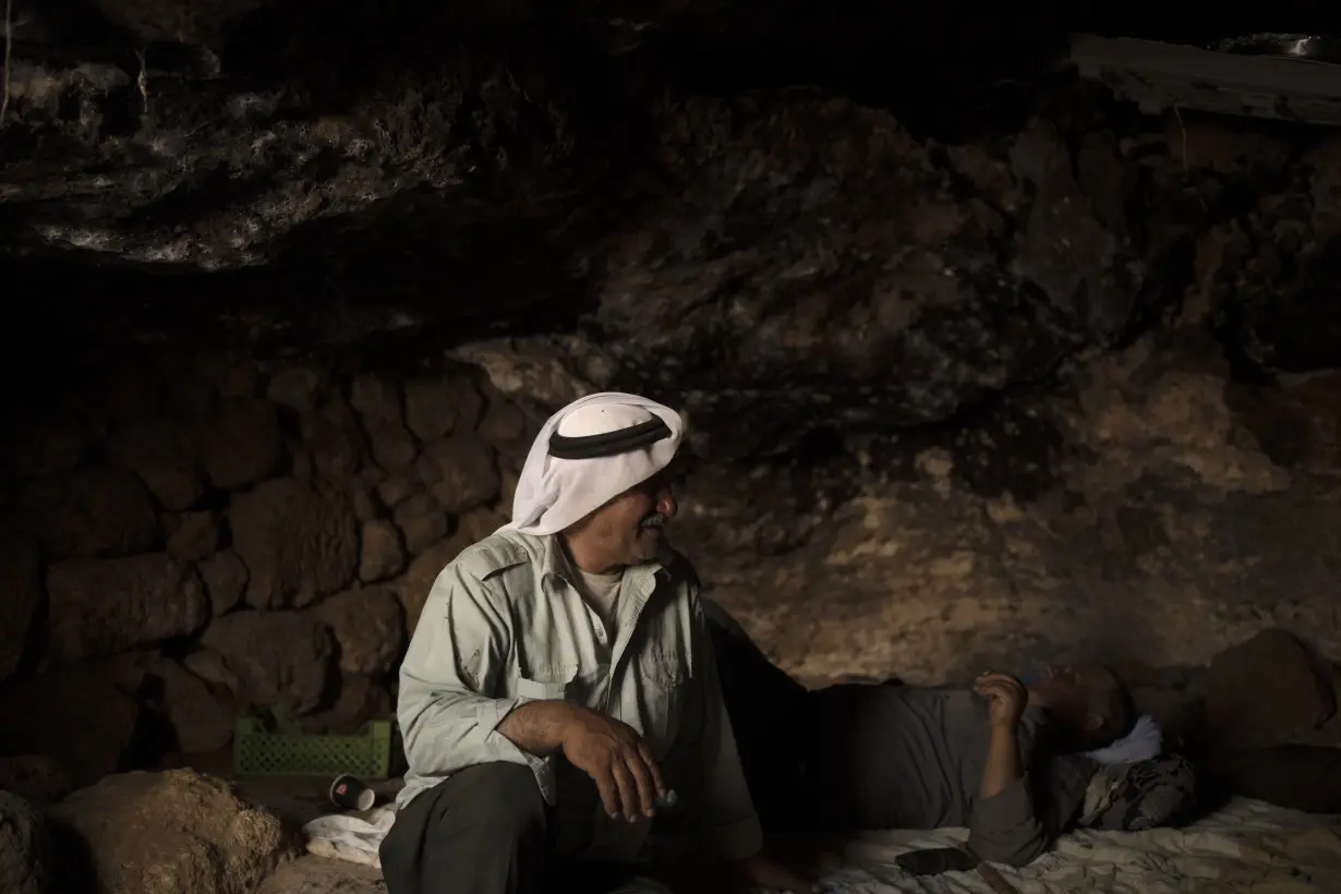 Chased away by Israeli settlers, these Palestinians returned to a village in ruins