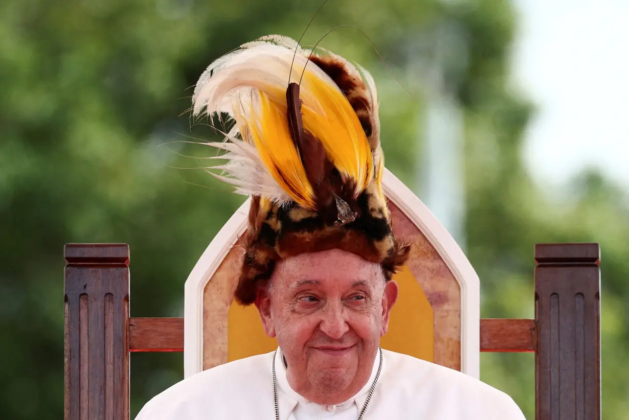 Pope Francis visits Papua New Guinea