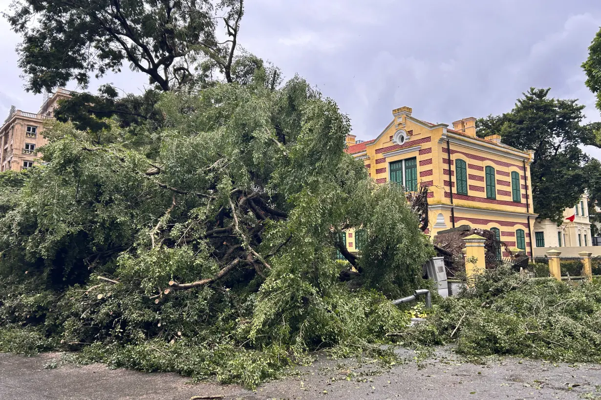 Typhoon Yagi kills 14 in Vietnam as officials warn of heavy rain that can cause flooding