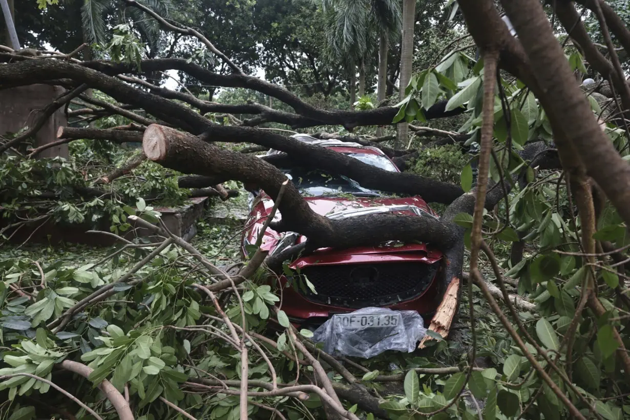 Typhoon Yagi kills 14 in Vietnam as officials warn of heavy rain that can cause flooding