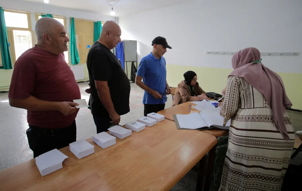 Algeria declares President Tebboune election winner with 95% of vote