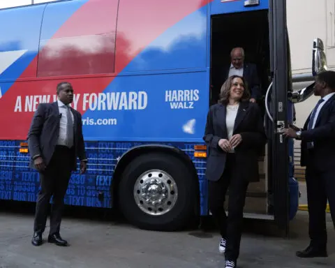 Harris campaign plans for aggressive outreach in swing states after Tuesday's debate with Trump