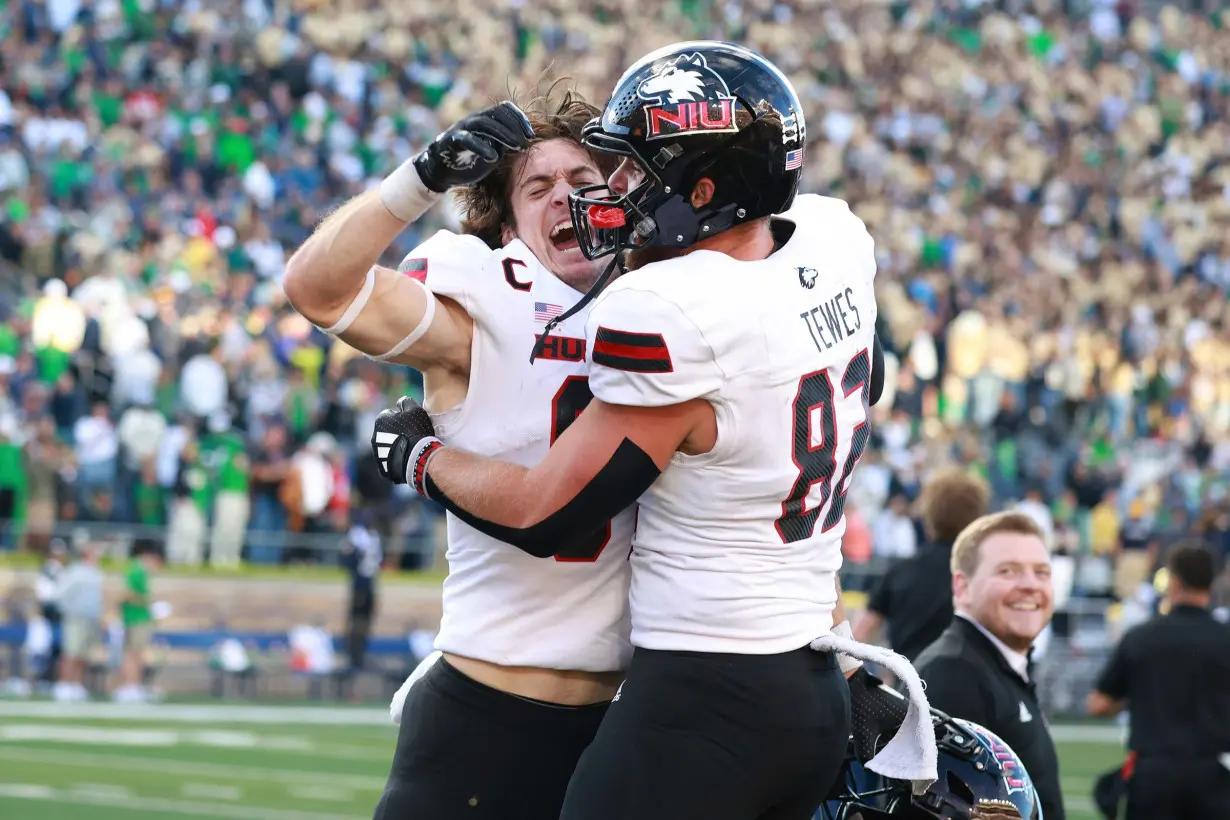 Northern Illinois shocks No. 5 Notre Dame in ‘biggest upset’ in school’s history