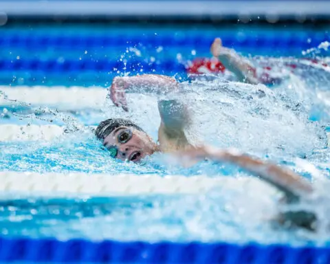 Reentering the pool caused ‘flashbacks’ to shark attack in which she lost her leg. Now this swimmer has two Paralympic medals