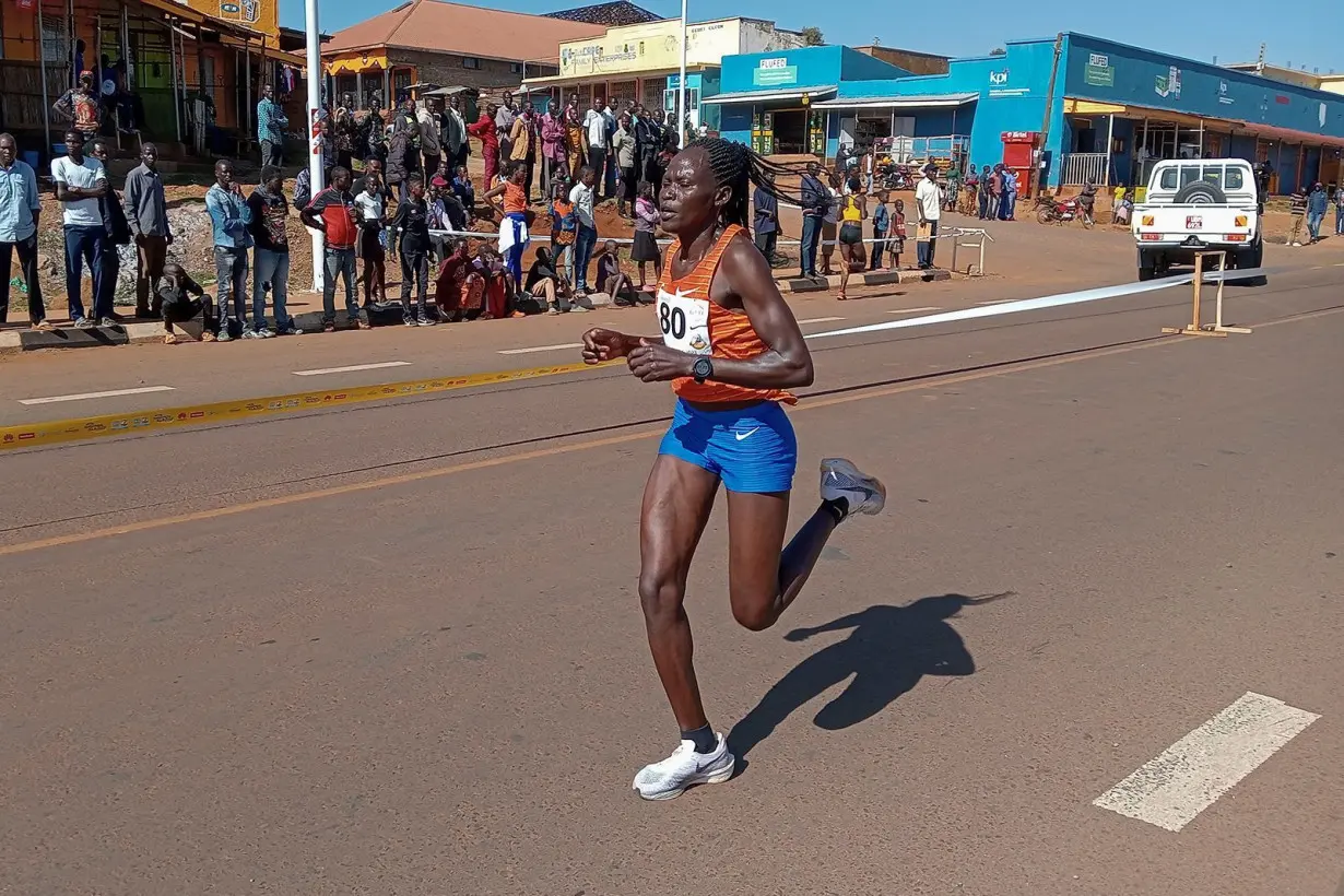 Paris pays tribute to Ugandan Olympic runner Rebecca Cheptegei who died after allegedly being set on fire by her boyfriend