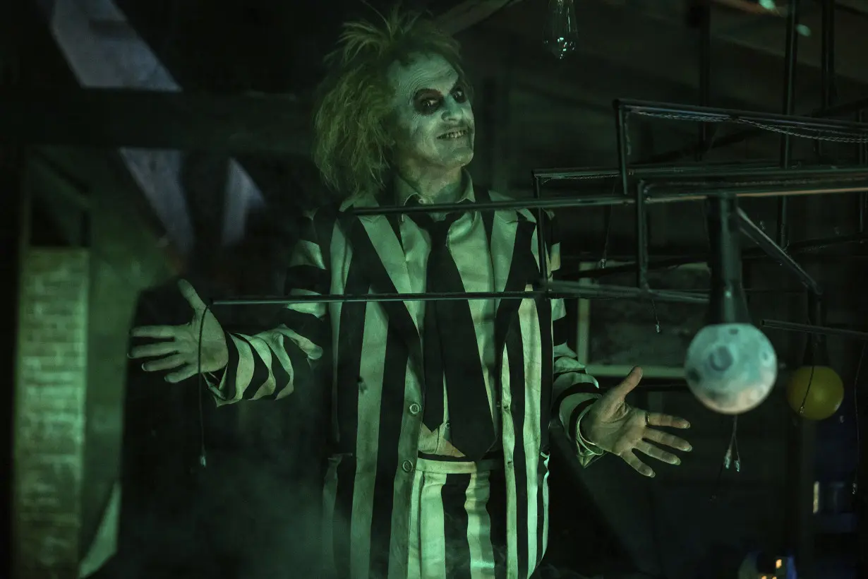 ‘Beetlejuice Beetlejuice’ jolts box office with $110 million opening weekend