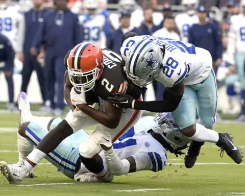 Dak Prescott leads Cowboys to 33-17 romp over Browns in opener after getting new 4-year contract