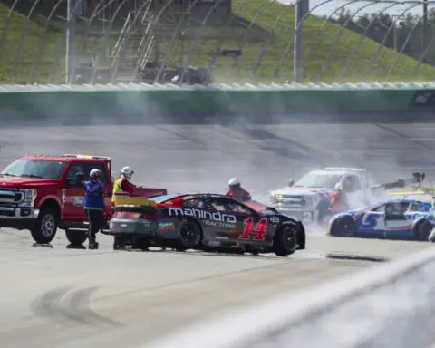 Joey Logano wins NASCAR playoff opener at Atlanta to advance to 2nd round