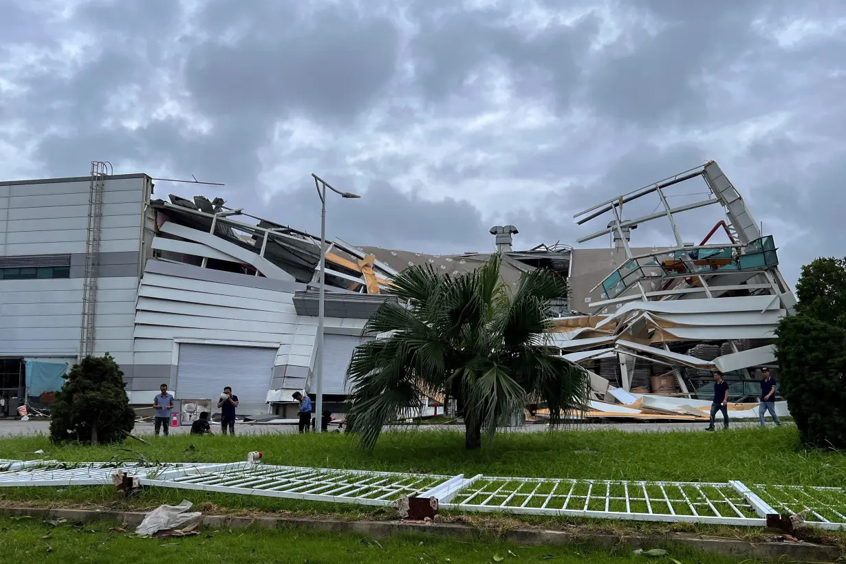 Aftermath of Typhoon Yagi