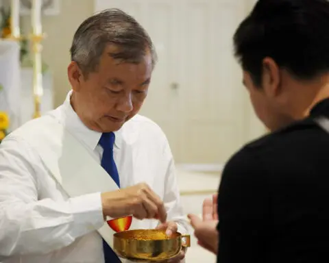 Singapore choir practises for Pope Francis visit, church volunteers rehearse