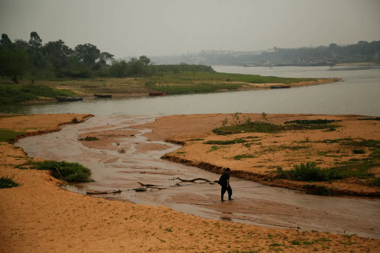 South America's rivers hit record lows as Brazil drought impact spreads