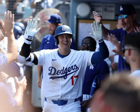 Shohei Ohtani ties career-high 46 home runs in Dodgers 4-0 win to move closer to historic 50-50