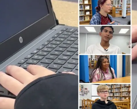 U-M program pairs college students with middle schoolers on a digital wellness program