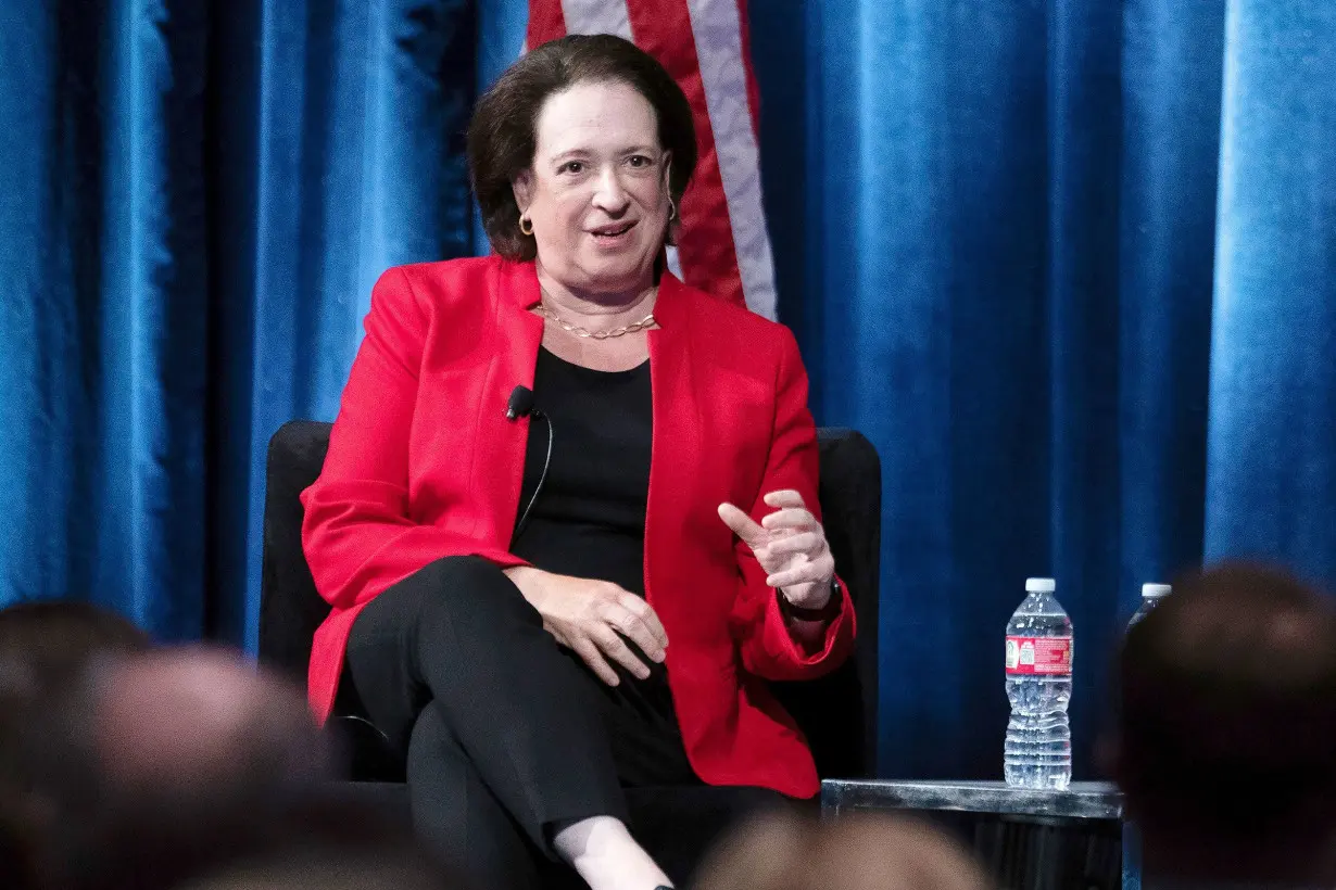 Justice Kagan reinforces her support for enforceable ethics code at Supreme Court