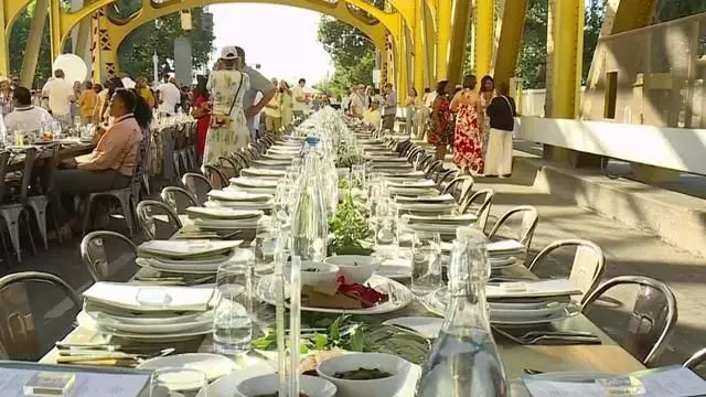 Sacramento's Tower Bridge transformed for one of city's biggest culinary events