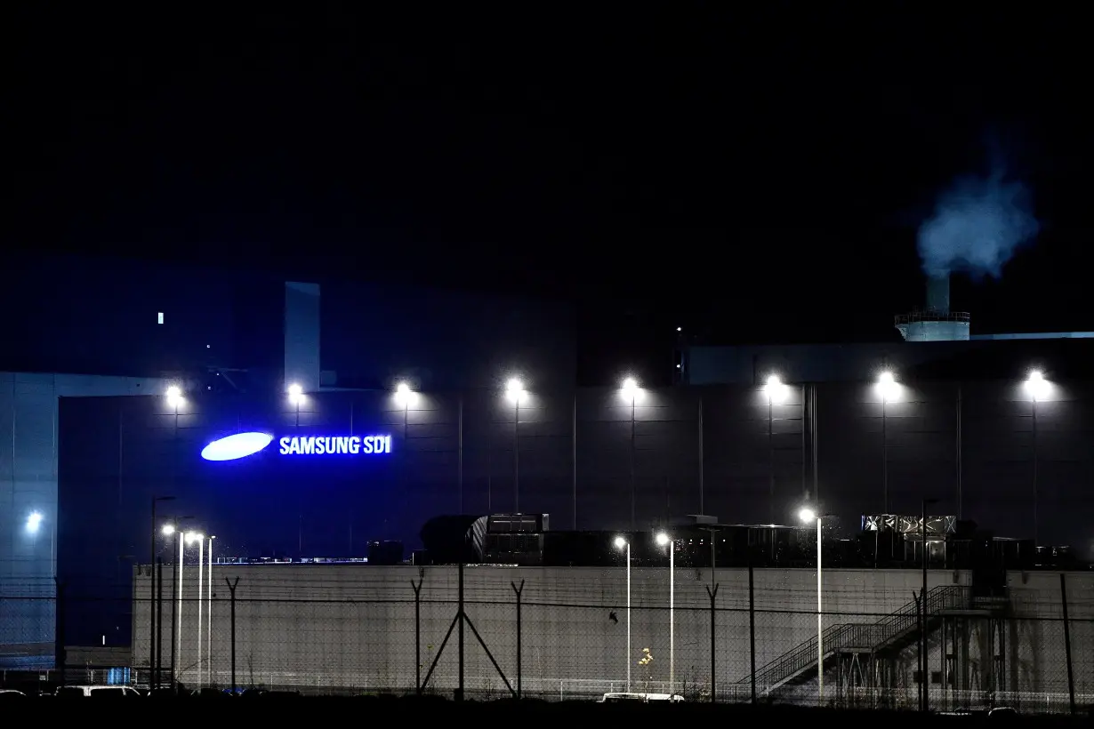 FILE PHOTO: Samsung SDI battery factory