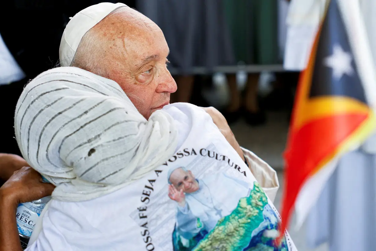 Pope Francis visits Dili