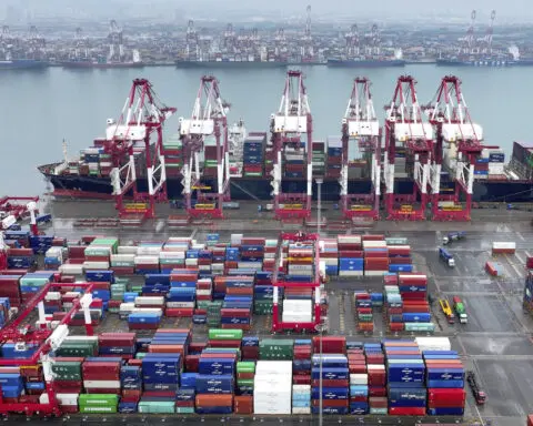China's August exports grow a robust 8.7%, beating forecasts while imports soften