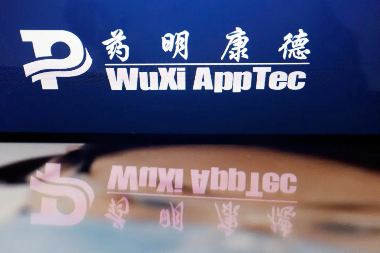 FILE PHOTO: Illustration picture of WuXi AppTec