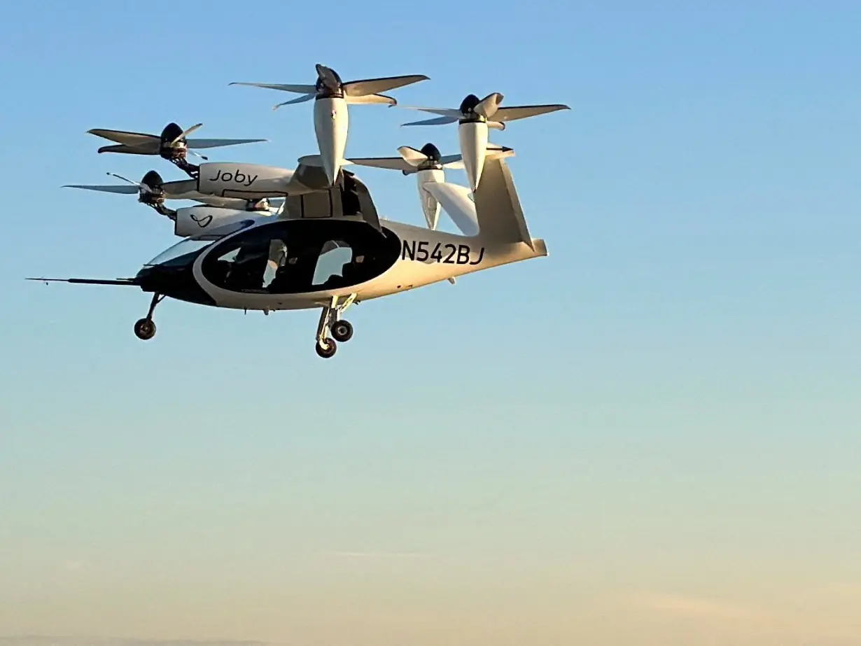 New York City's first-ever electric air taxi flight