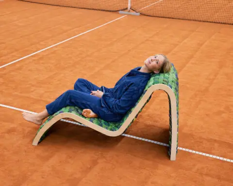 Meet the artist transforming tennis balls into furniture