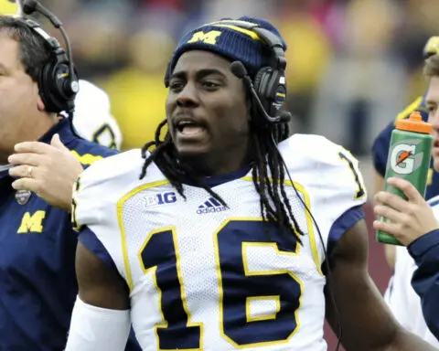 Denard Robinson and Braylon Edwards are among former Michigan players suing NCAA and Big Ten Network