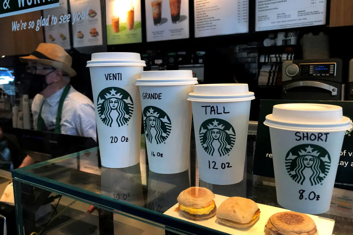 FILE PHOTO: Starbucks in New York City