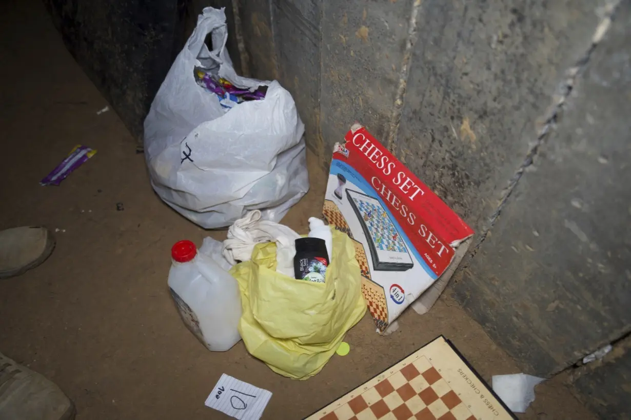 Israel releases video of a Gaza tunnel where it says Hamas militants killed 6 hostages