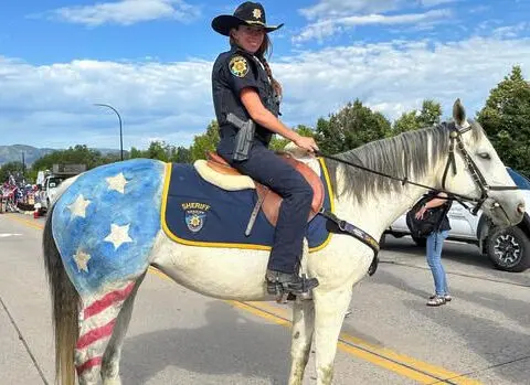 "Blue" remembered in Colorado as beloved member of Douglas County Mounted Patrol Team