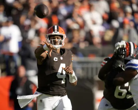 NFL investigating lawsuit filed against Browns quarterback Deshaun Watson, accused of sexual assault