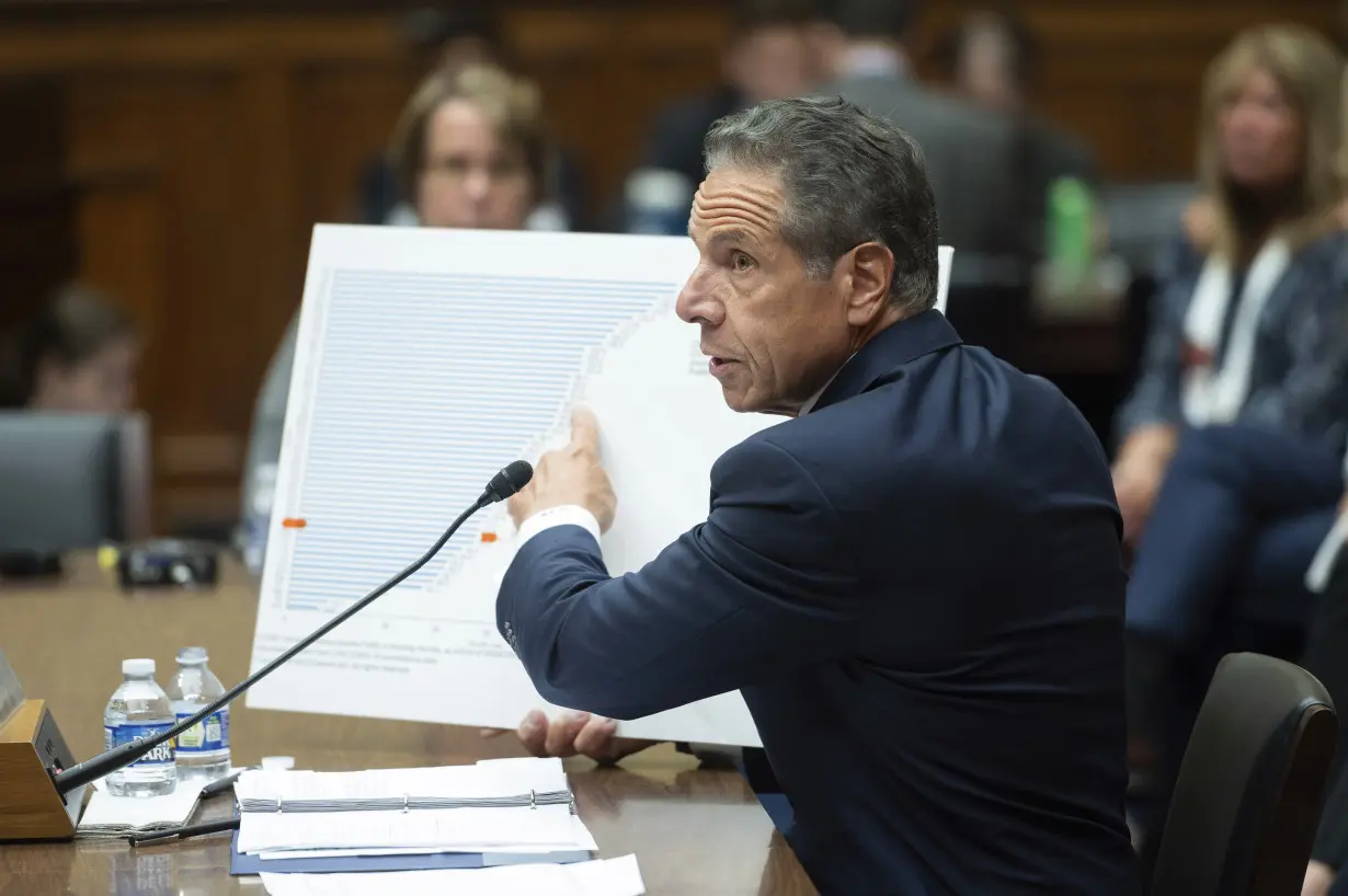 Cuomo defends COVID-19 nursing home decisions in combative House committee hearing