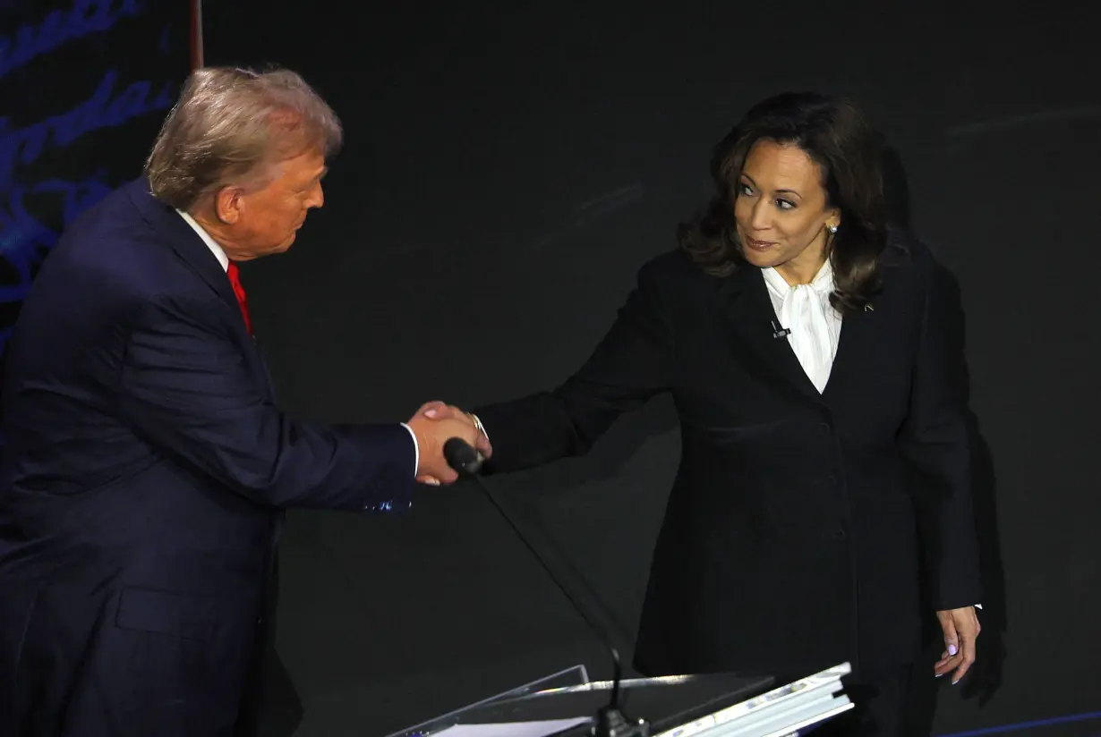 Harris-Trump presidential debate hosted by ABC in Philadelphia, Pennsylvania