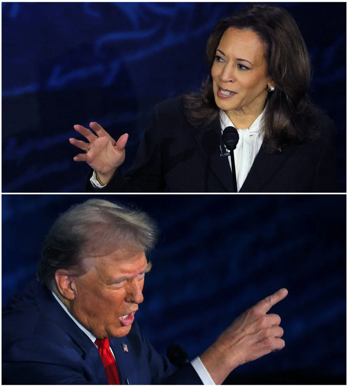 Harris-Trump presidential debate hosted by ABC in Philadelphia, Pennsylvania