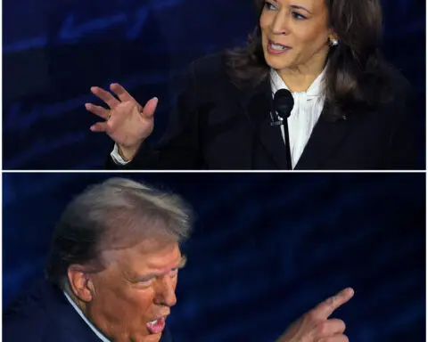 Tone and body language at the Harris-Trump debate speak as loudly as words