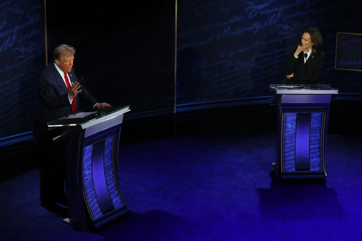 Tone and body language at the Harris-Trump debate speak as loudly as words