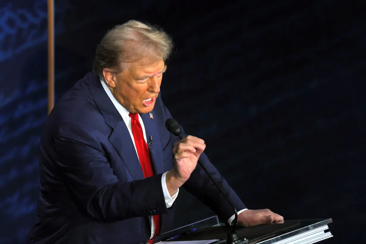 Harris-Trump presidential debate hosted by ABC in Philadelphia, Pennsylvania